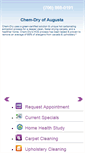 Mobile Screenshot of chemdryofaugusta.com